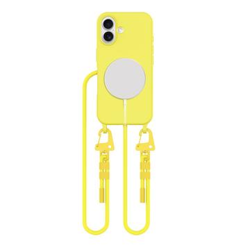 iPhone 16 Tech-Protect MagNecklace MagSafe Case - Yellow