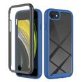 iPhone 16e 360 Protection Series Case - Blue / Clear