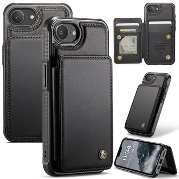 iPhone 16e Caseme C22 Case RFID Card Wallet - Black