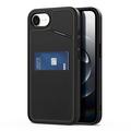 iPhone 16e Dux Ducis Rafi II Magnetic Case with Kickstand and Card Slots - Black