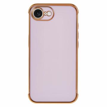 iPhone 16e Electroplated Shockproof TPU Case - Purple