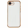 iPhone 16e Electroplated Shockproof TPU Case - White
