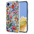 iPhone 16e Floral Pattern TPU Case - Lilies