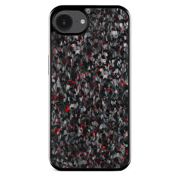 iPhone 16e Forged Texture Hybrid Case - Red