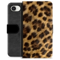 iPhone 16e Premijum Futrola-Novčanik - Leopard