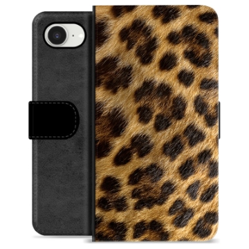 iPhone 16e Premijum Futrola-Novčanik - Leopard