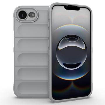 iPhone 16e Rugged TPU Maska - Svetlosiva