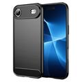 iPhone Air Brushed TPU Case - Carbon Fiber