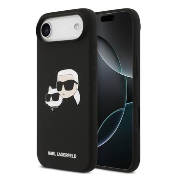 iPhone Air Karl Lagerfeld Double Heads Liquid Silicone MagSafe Case