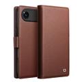 iPhone Air Qialino 2-in-1 Detachable Wallet Leather Case - MagSafe Compatible - Brown