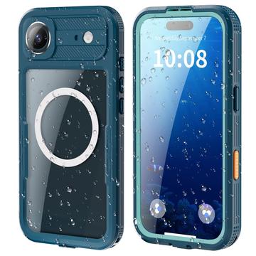 iPhone Air Shellbox M Series IP68 Waterproof Case - Diving Cover with MagSafe Compatibility - Blue