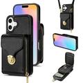 iPhone 17 All-in-One Case with Wallet & Strap