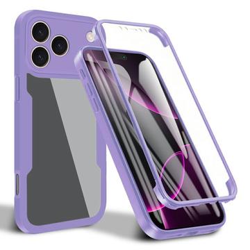 iPhone 17 Pro 360 Protection Series Case - Purple / Clear