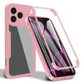 iPhone 17 Pro 360 Protection Series Case - Pink / Clear