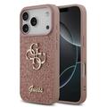 iPhone 17 Pro Guess Fixed Glitter 4G Metal Logo Maska