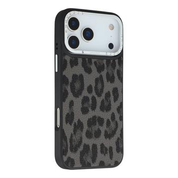 iPhone 17 Pro Jaucase Leopard Print Magnetic Hybrid Case
