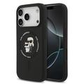 iPhone 17 Pro Karl Lagerfeld Karl and Choupette Liquid Silicone MagSafe Case