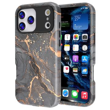 iPhone 17 Pro Luxury Marble Hybrid Case