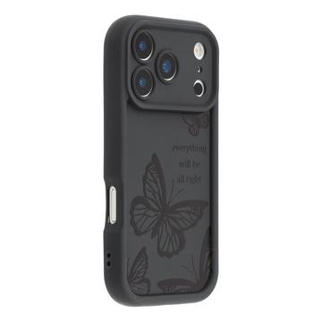 iPhone 17 Pro Max Butterfly Print TPU Case