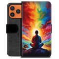 iPhone 17 Pro Max Premijum Futrola-Novčanik - Meditacija