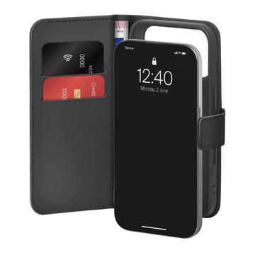 iPhone 17 Pro Max Puro Wallet Case with 2 Card Slots - Black