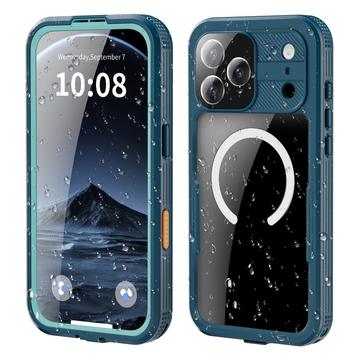 iPhone 17 Pro Max Redpepper IP68 Magnetic Waterproof Case - Blue