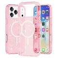 iPhone 17 Pro Max Stylish Glitter Series Hibridna Maska - MagSafe Kompatibilnost