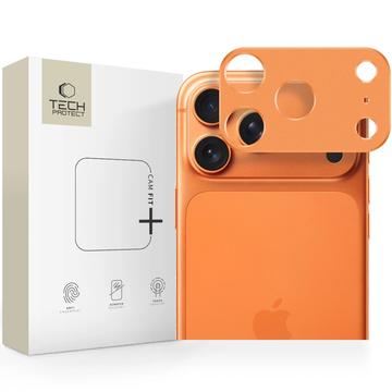 iPhone 17 Pro Max Tech-Protect Camalloy Fit+ Aluminum Camera Protector - Cosmic Orange