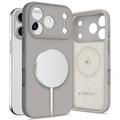 iPhone 17 Pro Max Tech-Protect Liquid Silicone Case - MagSafe Compatible - Stone Grey
