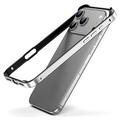 iPhone 17 Pro Metal Bumper with Raised Edges - Silver