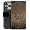 iPhone 17 Pro Premijum Futrola-Novčanik - Mandala