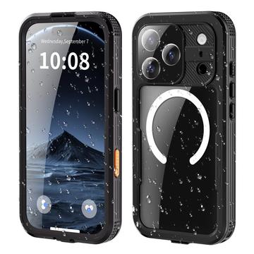 iPhone 17 Pro Redpepper IP68 Magnetic Waterproof Case - Black