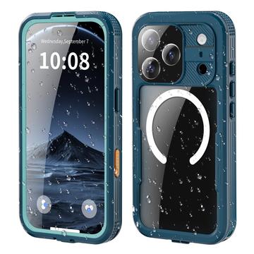 iPhone 17 Pro Redpepper IP68 Magnetic Waterproof Case - Blue