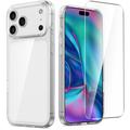 iPhone 17 Pro Saii 2-in-1 TPU Case & Tempered Glass Screen Protector