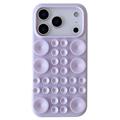 iPhone 17 Pro Silicone Case with Suction Cup - Light Purple