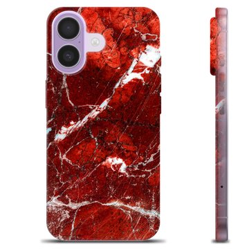 iPhone 17 TPU Maska - Crveni Mermer