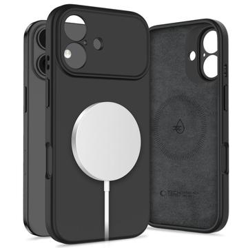 iPhone 17 Tech-Protect Liquid Silicone Case - MagSafe Compatible - Black