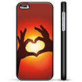 iPhone 5/5S/SE Zaštitna Maska - Silueta Srca