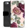iPhone 6 / 6S Premijum Futrola-Novčanik - Romantično Cveće