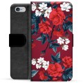 iPhone 6 / 6S Premijum Futrola-Novčanik - Vintidž Cveće