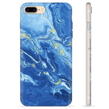 iPhone 7 Plus / iPhone 8 Plus TPU Maska - Šareni Mermer