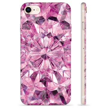 iPhone 7/8/SE (2020)/SE (2022) TPU Maska - Pink Kristal