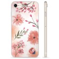 iPhone 7/8/SE (2020)/SE (2022) TPU Maska - Pink Flowers