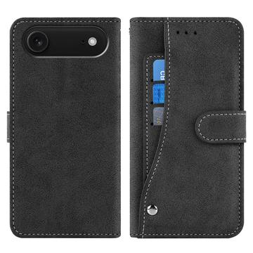 iPhone Air Elegant Retro Wallet Case with Rotating Card Holder