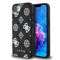 iPhone 16e Guess 4G Peony Case - MagSafe Compatible - Black