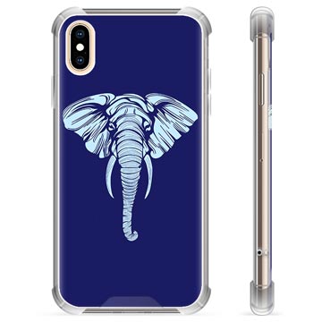 iPhone X / iPhone XS Hibridna Maska - Slon