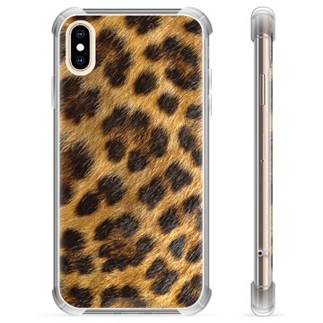 iPhone X / iPhone XS Hibridna Maska - Leopard