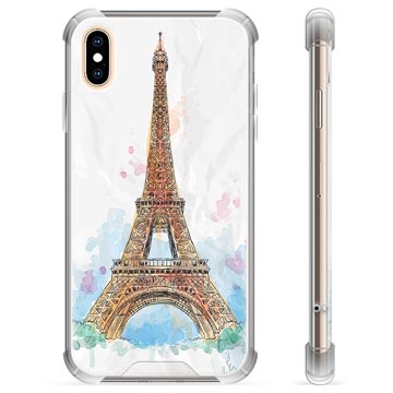 iPhone X / iPhone XS Hibridna Maska - Pariz