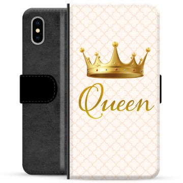 iPhone X / iPhone XS Premijum Futrola-Novčanik - Kraljica
