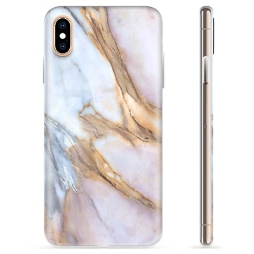 iPhone XS Max TPU Maska - Elegantni Mermer